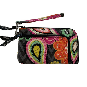 Vera Bradley floral quilted wallet/wristlet